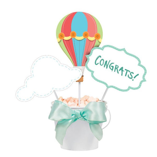 Announce the arrival of your newborn sweetheart with these adorable centerpiece sticks. These signs can be use to stick in a filled popcorn or candy jar or use them in flowers, vases