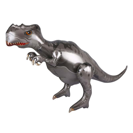 Cool and fun Walking Tyrannosaurus Rex Dinosaur Balloon. Have them roaming around for your Jurassic World themed party and let everyone have a Roaring Fun!